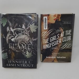 A Light in the Flame by - Black and Gray Coffee Table Book